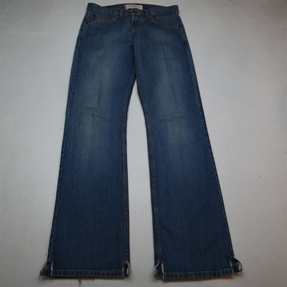 Levis 31x34 Light Wash Denim 527 Low Rise Boot Cut Mens‎ Jeans